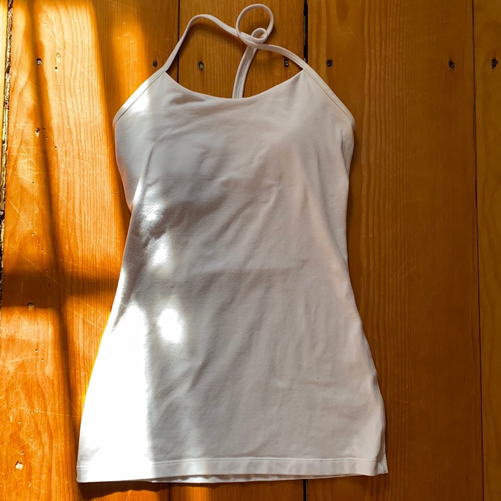 Lululemon tank with build in sports bra.